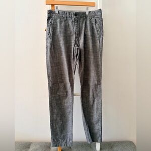 Men’s H&M Slim Fit Linen Pants